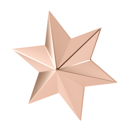 Estrella  3D Icon