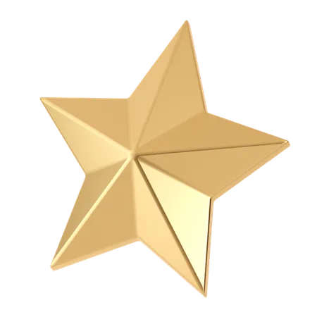 Estrella  3D Icon