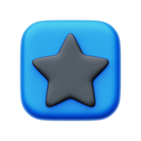 Estrella  3D Icon