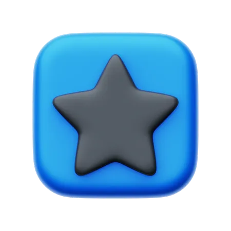 Estrella  3D Icon