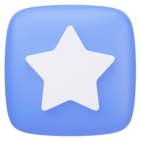 Estrella  3D Icon