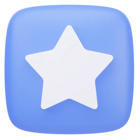 Estrella  3D Icon