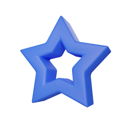 Estrella  3D Icon