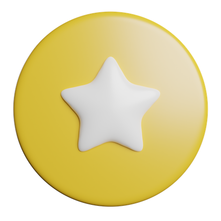 Estrella  3D Icon