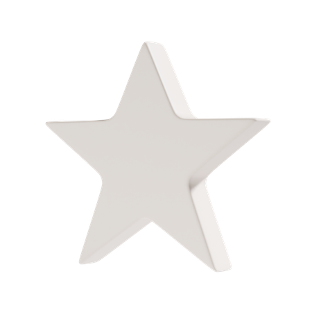 Estrella  3D Icon