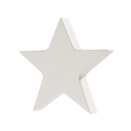 Estrella  3D Icon