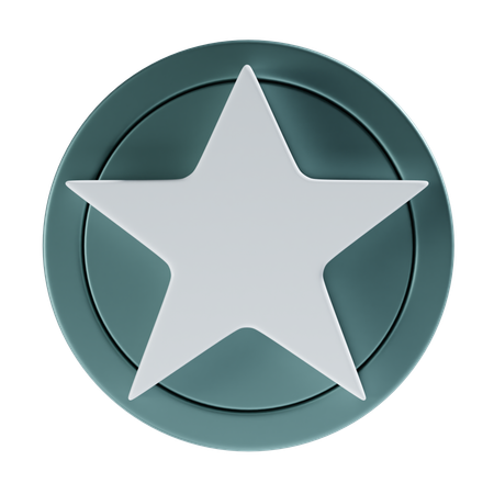 Estrella  3D Icon