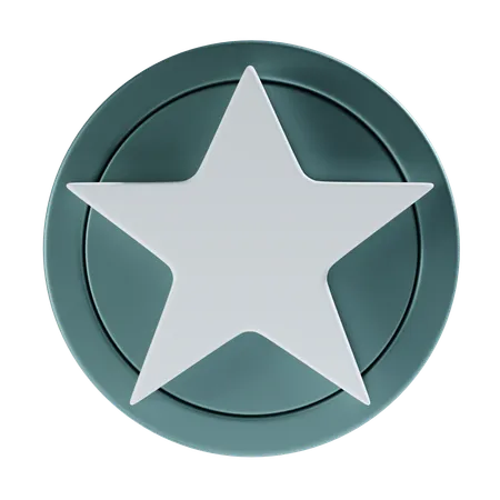 Estrella  3D Icon