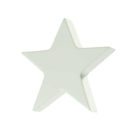 Estrella  3D Icon