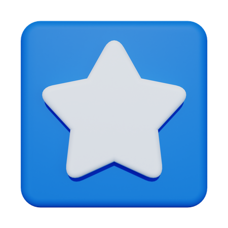 Estrella  3D Icon