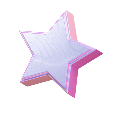 Estrella  3D Icon