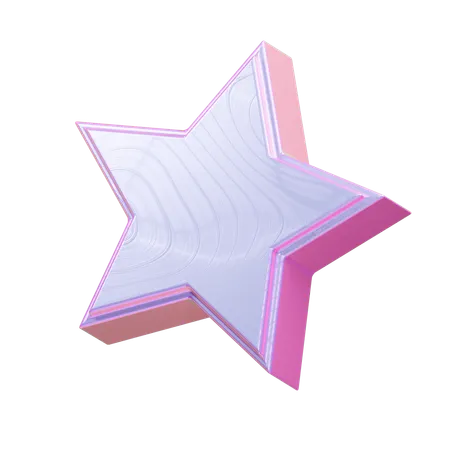 Estrella  3D Icon