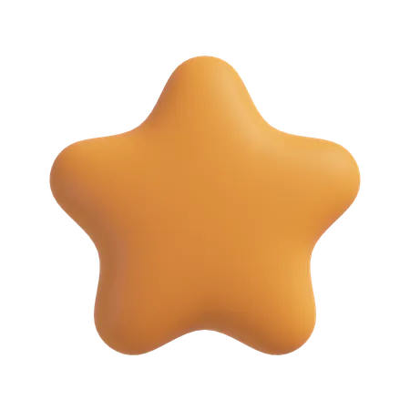 Estrella  3D Icon