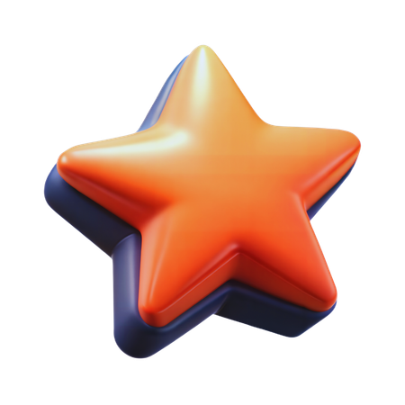 Estrella  3D Icon