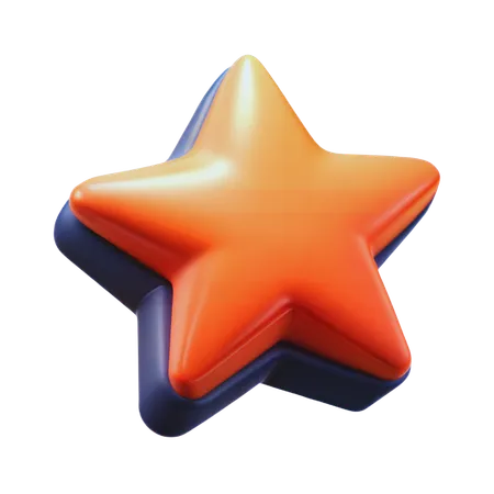 Estrella  3D Icon