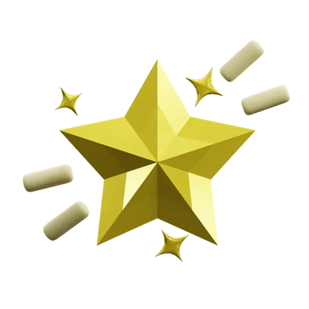 Estrella  3D Icon