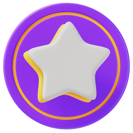 Estrella  3D Icon