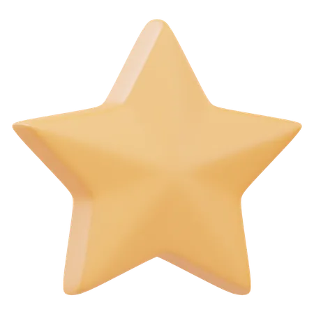 Estrella  3D Icon