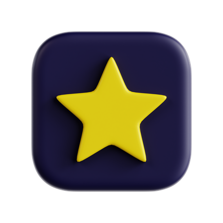 Estrella  3D Icon