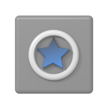 Estrella  3D Icon