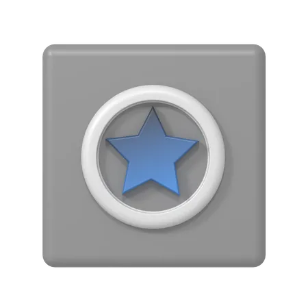 Estrella  3D Icon