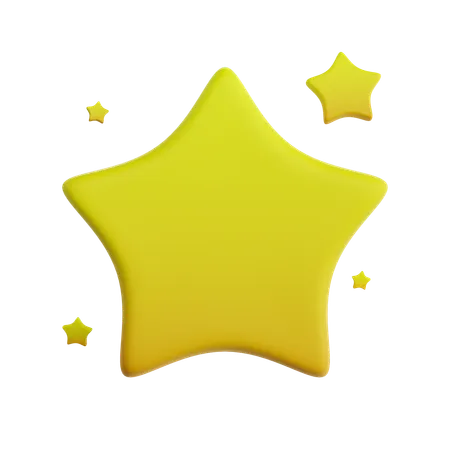 Estrella  3D Icon