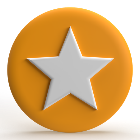 Estrella  3D Icon