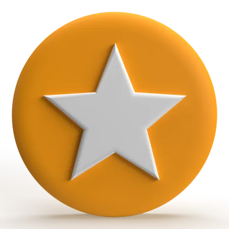 Estrella  3D Icon