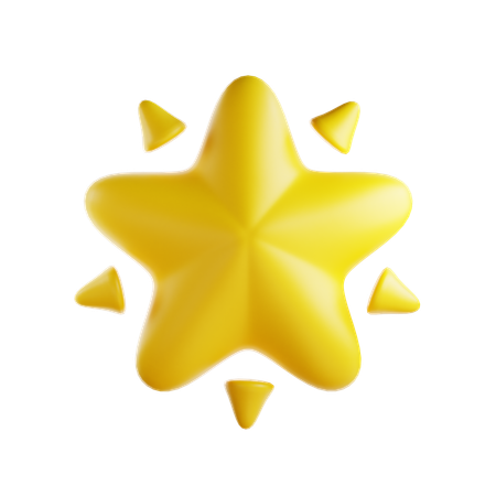 Estrella  3D Icon