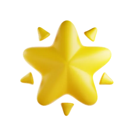 Estrella  3D Icon