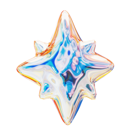 Estrella  3D Icon