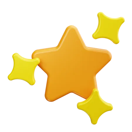 Estrella  3D Icon