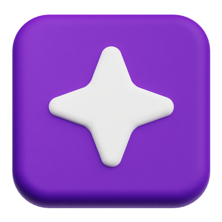 Estrella  3D Icon