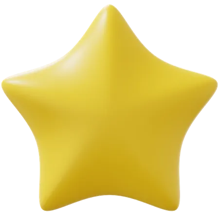 Estrella  3D Illustration
