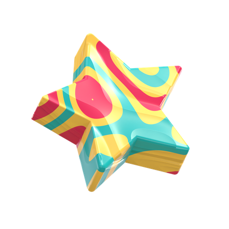 Estrella  3D Illustration