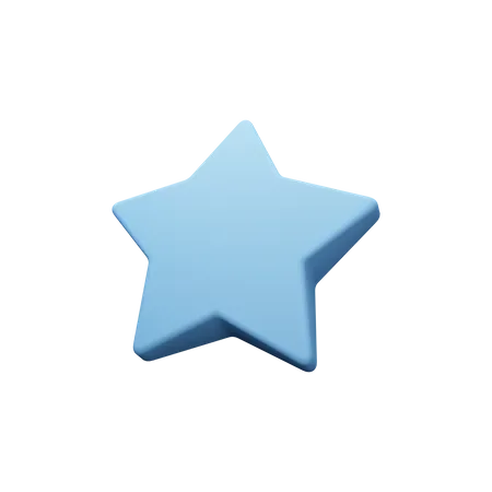 Estrella  3D Icon