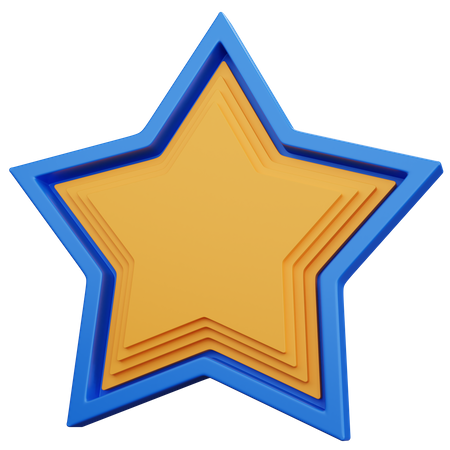 Estrella  3D Icon