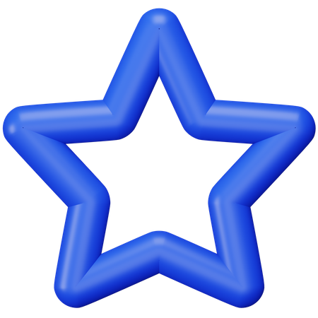 Estrella  3D Icon