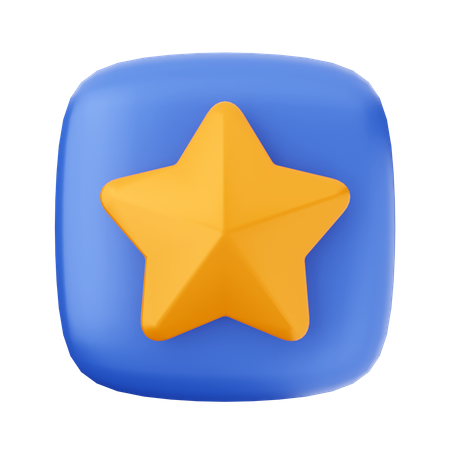 Estrella  3D Icon