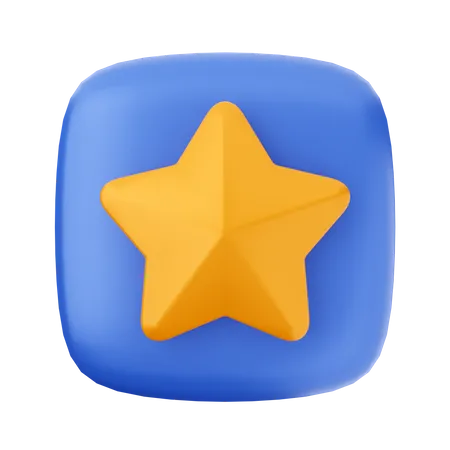 Estrella  3D Icon