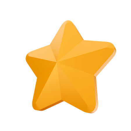 Estrella  3D Icon