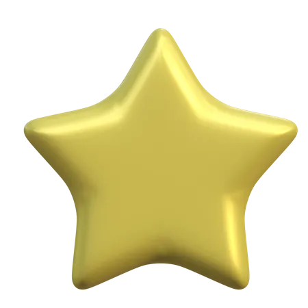 Estrella  3D Icon