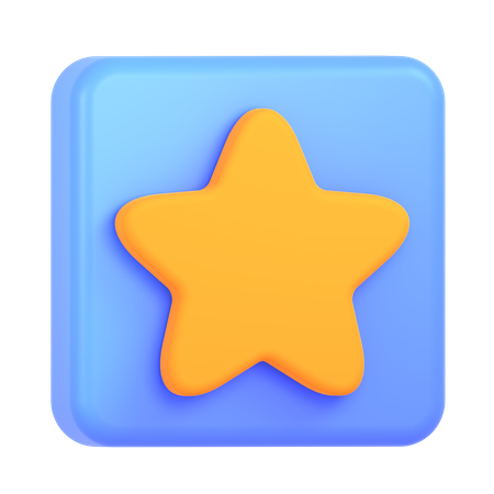 Estrella  3D Icon