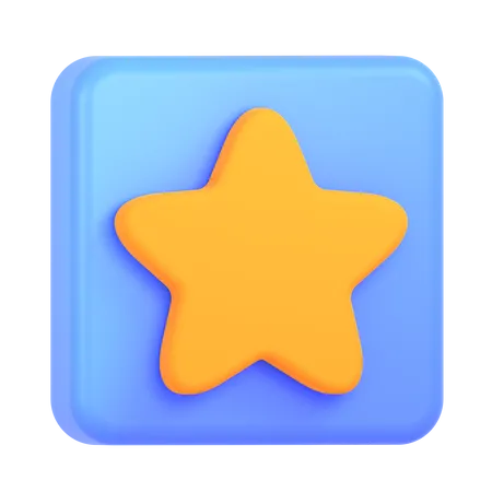 Estrella  3D Icon