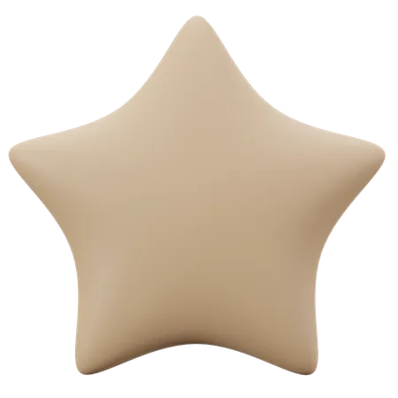 Estrella  3D Icon