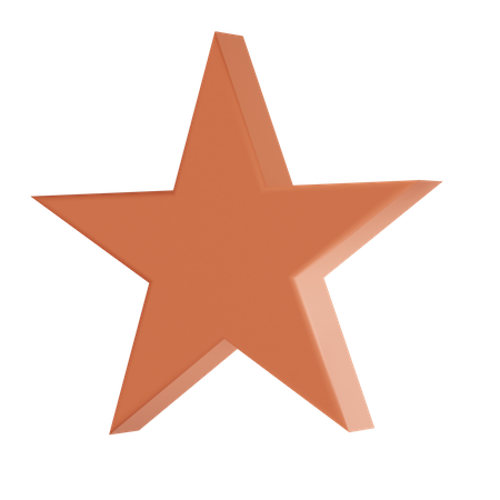 Estrella  3D Icon