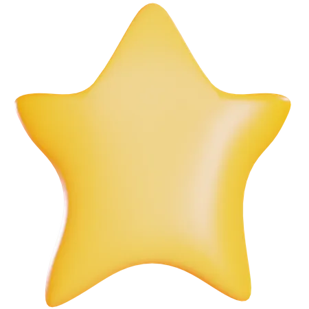 Estrella  3D Icon