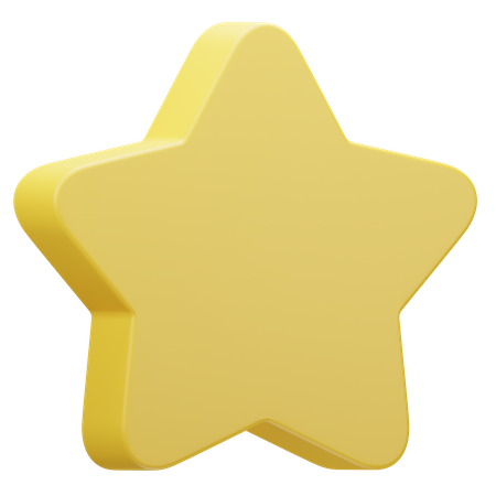 Estrella  3D Icon