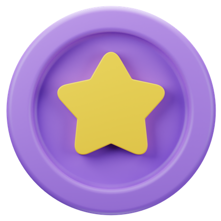 Estrella  3D Icon