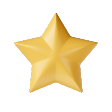 Estrella  3D Icon